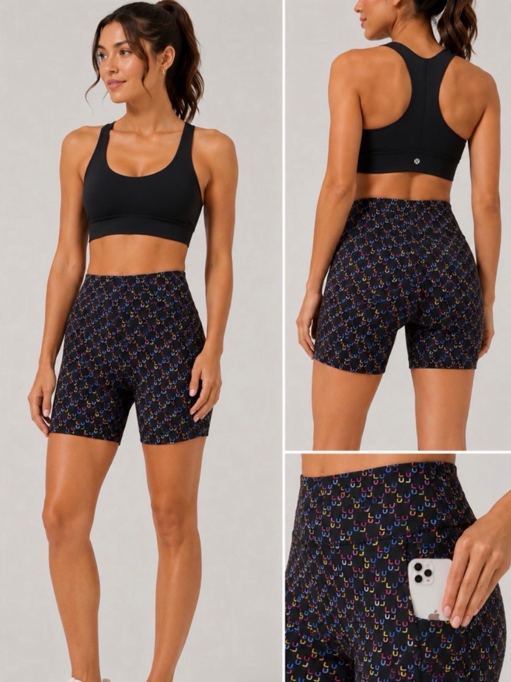 Lululemon Fast And Free 8” Biker Shorts